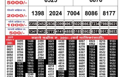 Maharashtra Gaj Laxmi Result 28 April 2024