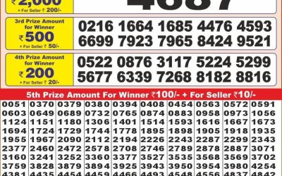 Punjab state dear10 lottery 6pm result 15.11.24