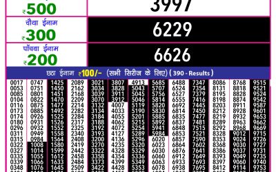 Rajshree 10 evening lottery 5.40pm result 25.1.25